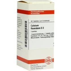 CALCIUM FLUORATUM D 3 Tabletten 80 St von DHU-Arzneimittel GmbH & Co. KG