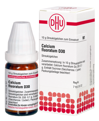 CALCIUM FLUORATUM D 30 Globuli 10 g von DHU-Arzneimittel GmbH & Co. KG