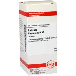 CALCIUM FLUORATUM D 30 Tabletten 80 St von DHU-Arzneimittel GmbH & Co. KG