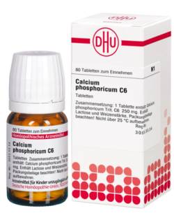 CALCIUM PHOSPHORICUM C 6 Tabletten 80 St von DHU-Arzneimittel GmbH & Co. KG