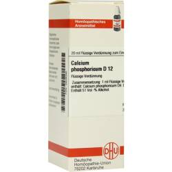 CALCIUM PHOSPHORICUM D 12 Dilution 20 ml von DHU-Arzneimittel GmbH & Co. KG