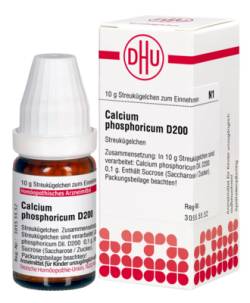 CALCIUM PHOSPHORICUM D 200 Globuli 10 g von DHU-Arzneimittel GmbH & Co. KG