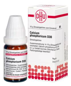 CALCIUM PHOSPHORICUM D 30 Globuli 10 g von DHU-Arzneimittel GmbH & Co. KG