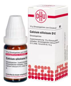 CALCIUM SILICICUM D 12 Globuli 10 g von DHU-Arzneimittel GmbH & Co. KG