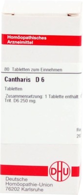 CANTHARIS D 6 Tabletten von DHU-Arzneimittel GmbH & Co. KG