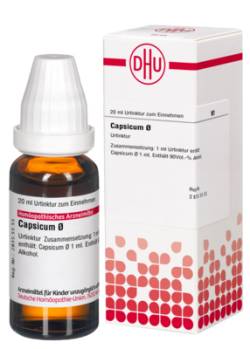 CAPSICUM Urtinktur D 1 20 ml von DHU-Arzneimittel GmbH & Co. KG