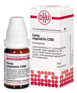 CARBO VEGETABILIS C 200 Globuli 10 g von DHU-Arzneimittel GmbH & Co. KG