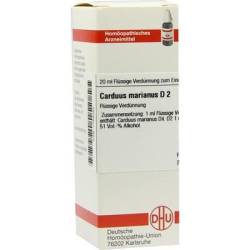 CARDUUS MARIANUS D 2 Dilution 20 ml von DHU-Arzneimittel GmbH & Co. KG