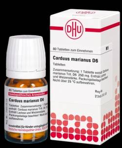 CARDUUS MARIANUS D 6 Tabletten von DHU-Arzneimittel GmbH & Co. KG