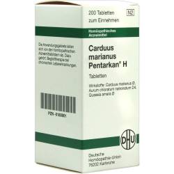 CARDUUS MARIANUS PENTARKAN H Tabletten 200 St Tabletten von DHU-Arzneimittel GmbH & Co. KG