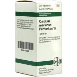 CARDUUS MARIANUS PENTARKAN H Tabletten 200 St von DHU-Arzneimittel GmbH & Co. KG