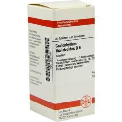 CAULOPHYLLUM THALICTROIDES D 6 Tabletten 80 St von DHU-Arzneimittel GmbH & Co. KG
