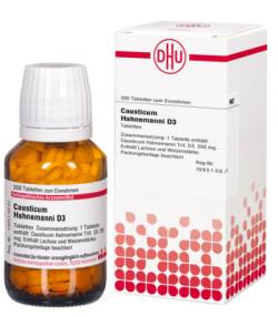 CAUSTICUM HAHNEMANNI D 3 Tabletten 200 St von DHU-Arzneimittel GmbH & Co. KG