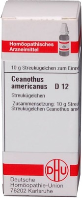 CEANOTHUS AMERICANUS D 12 Globuli von DHU-Arzneimittel GmbH & Co. KG