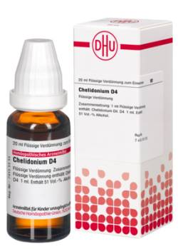 CHELIDONIUM D 4 Dilution 20 ml von DHU-Arzneimittel GmbH & Co. KG