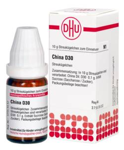 CHINA D 30 Globuli 10 g von DHU-Arzneimittel GmbH & Co. KG