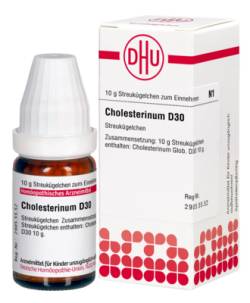 CHOLESTERINUM D 30 Globuli 10 g von DHU-Arzneimittel GmbH & Co. KG