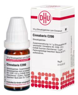CINNABARIS C 200 Globuli 10 g von DHU-Arzneimittel GmbH & Co. KG