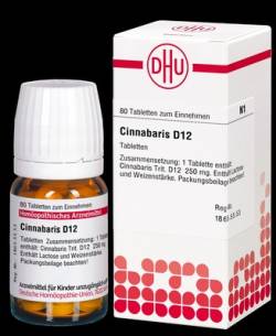 CINNABARIS D 12 Tabletten von DHU-Arzneimittel GmbH & Co. KG