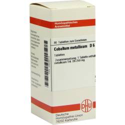 COBALTUM METALLICUM D 6 Tabletten 80 St von DHU-Arzneimittel GmbH & Co. KG
