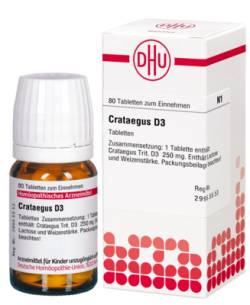 CRATAEGUS D 3 Tabletten 80 St von DHU-Arzneimittel GmbH & Co. KG