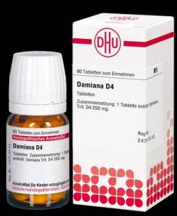 DAMIANA D 4 Tabletten von DHU-Arzneimittel GmbH & Co. KG