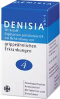 DENISIA 4 grippe�hnliche Krankheiten Tabletten 80 St von DHU-Arzneimittel GmbH & Co. KG