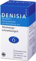 DENISIA 6 Atemwegserkrankungen Tabletten 80 St von DHU-Arzneimittel GmbH & Co. KG