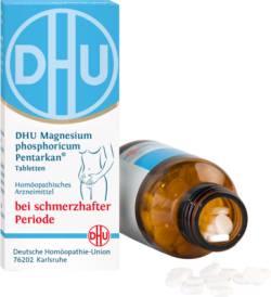 DHU Magnesium phos.Pentarkan Periodenschmerz Tabl. 80 St von DHU-Arzneimittel GmbH & Co. KG