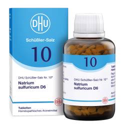 DHU Schüßler-Salz Nr. 10 Natrium sulfuricum D6 von DHU-Arzneimittel GmbH & Co. KG