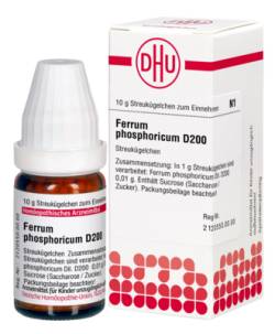 FERRUM PHOSPHORICUM D 200 Globuli 10 g von DHU-Arzneimittel GmbH & Co. KG