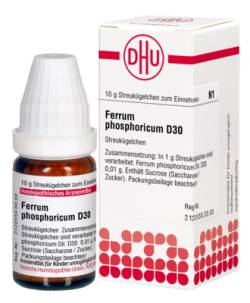FERRUM PHOSPHORICUM D 30 Globuli 10 g von DHU-Arzneimittel GmbH & Co. KG