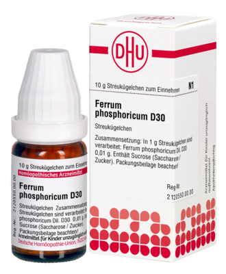 FERRUM PHOSPHORICUM D 30 Globuli 10 g von DHU-Arzneimittel GmbH & Co. KG