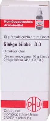 GINKGO BILOBA D 3 Globuli von DHU-Arzneimittel GmbH & Co. KG