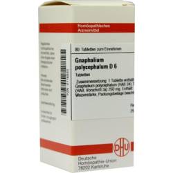 GNAPHALIUM POLYCEPHALUM D 6 Tabletten 80 St von DHU-Arzneimittel GmbH & Co. KG