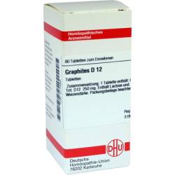 GRAPHITES D 12 Tabletten 80 St von DHU-Arzneimittel GmbH & Co. KG