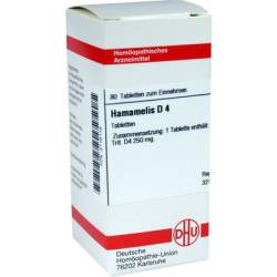 HAMAMELIS D 4 Tabletten 80 St von DHU-Arzneimittel GmbH & Co. KG