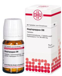 HAPLOPAPPUS D 6 Tabletten 80 St von DHU-Arzneimittel GmbH & Co. KG