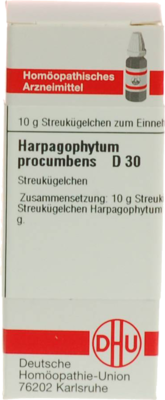 HARPAGOPHYTUM PROCUMBENS D 30 Globuli 10 g von DHU-Arzneimittel GmbH & Co. KG