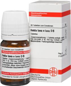 HEKLA lava e lava D 8 Tabletten 80 St von DHU-Arzneimittel GmbH & Co. KG