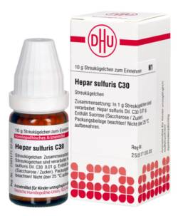 HEPAR SULFURIS C 30 Globuli 10 g von DHU-Arzneimittel GmbH & Co. KG