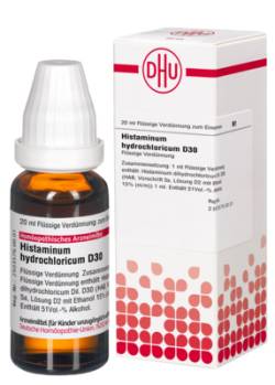 HISTAMINUM hydrochloricum D 30 Dilution 20 ml von DHU-Arzneimittel GmbH & Co. KG
