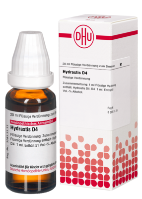 HYDRASTIS D 4 Dilution 20 ml von DHU-Arzneimittel GmbH & Co. KG