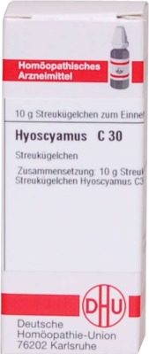 HYOSCYAMUS C 30 Globuli von DHU-Arzneimittel GmbH & Co. KG