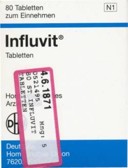 INFLUVIT Tabletten 80 St von DHU-Arzneimittel GmbH & Co. KG