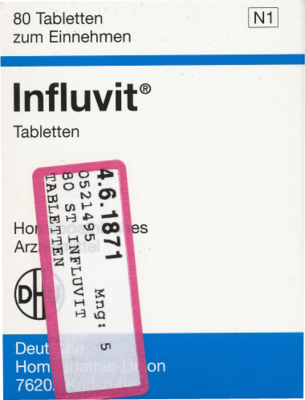 INFLUVIT Tabletten 80 St von DHU-Arzneimittel GmbH & Co. KG