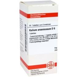 KALIUM ARSENICOSUM D 6 Tabletten 80 St von DHU-Arzneimittel GmbH & Co. KG