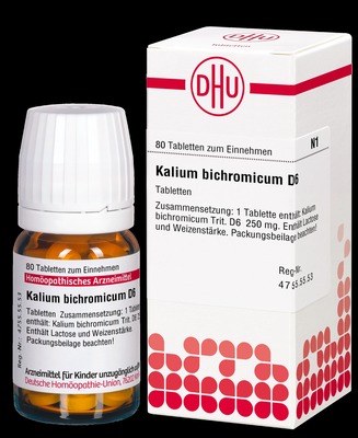 KALIUM BICHROMICUM D 6 Tabletten von DHU-Arzneimittel GmbH & Co. KG