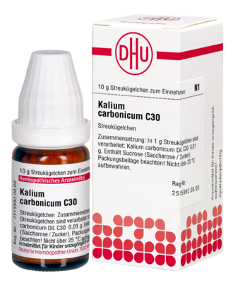 KALIUM CARBONICUM C 30 Globuli 10 g von DHU-Arzneimittel GmbH & Co. KG