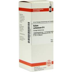 KALIUM CARBONICUM D 6 Dilution 50 ml von DHU-Arzneimittel GmbH & Co. KG